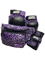 SCABS YOUTH 3 set pack-Purple Leopard