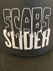 SCABS SLIDER HAT - BLACK/BLACK