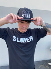 SCABS SLIDER HAT - BLACK/BLACK