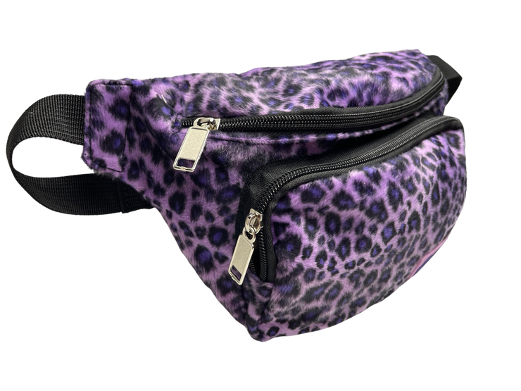 Smith Scabs Purple Leopard Fanny Packs